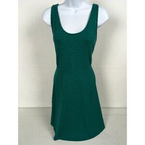 Mossimo Supply Co Teal Chevron Sleeveless Womens Dress XL Teal Chevron Sleeveles
